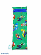 Pochette à paille/ustensiles/brosse à dents Mario