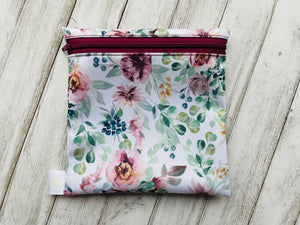 Sac sandwich Fleurs Bourgogne