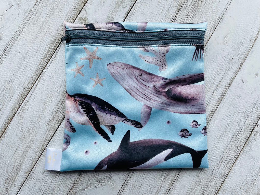 Sac sandwich animaux marins